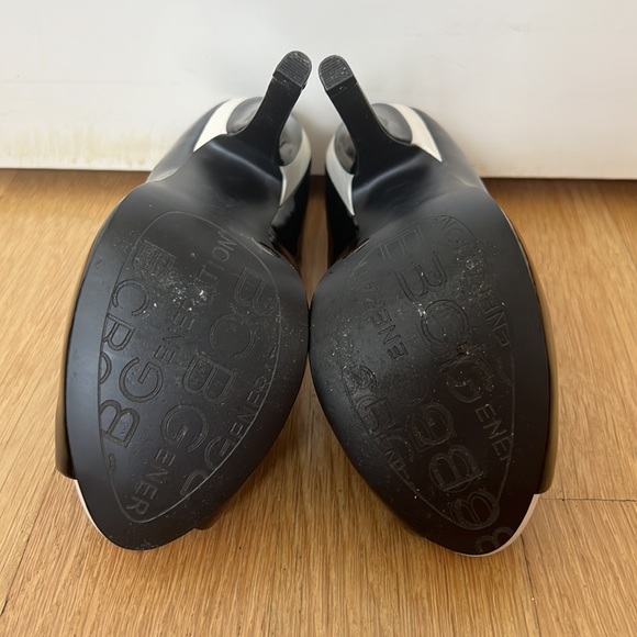 BCBGeneration Liberty Peep Toe Patent Pumps - Picture 10 of 10